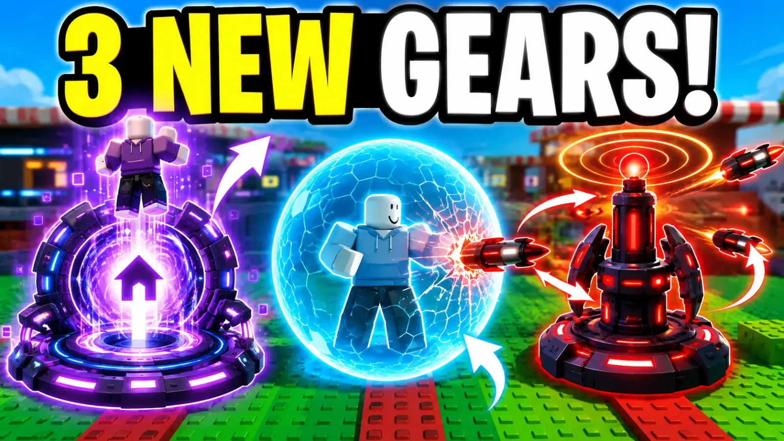 Steal a Brainrot: 3 New Rebirth Gears Revealed by Sammy