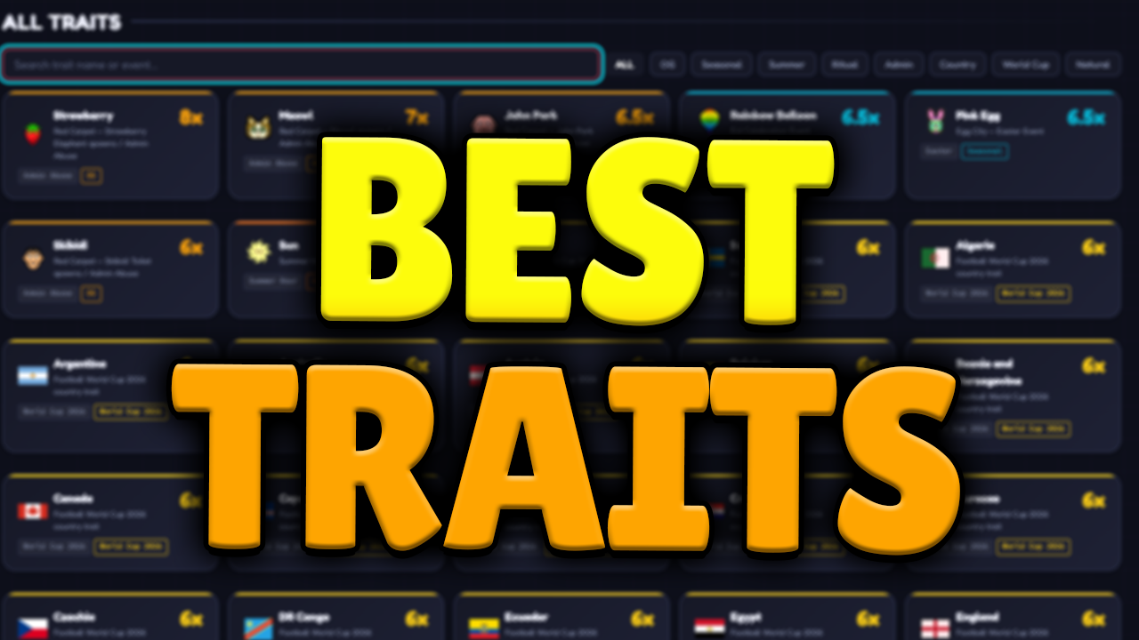 Best SAB Traits to Farm in 2026: 7 Top Choices